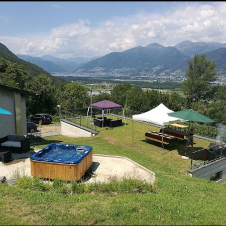 Viva Bacco Bed & Breakfast Gambarogno Exterior foto