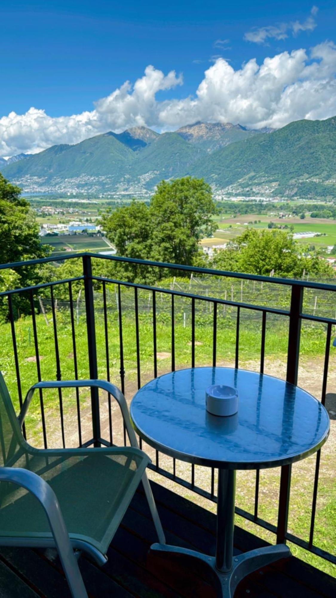 Viva Bacco Bed & Breakfast Gambarogno Exterior foto