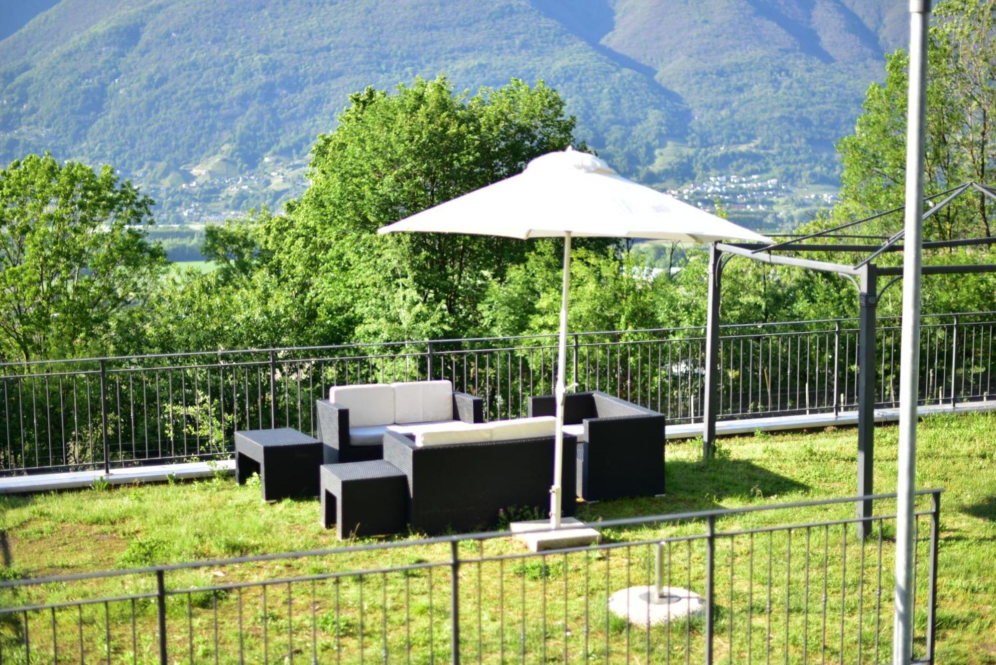 Viva Bacco Bed & Breakfast Gambarogno Exterior foto