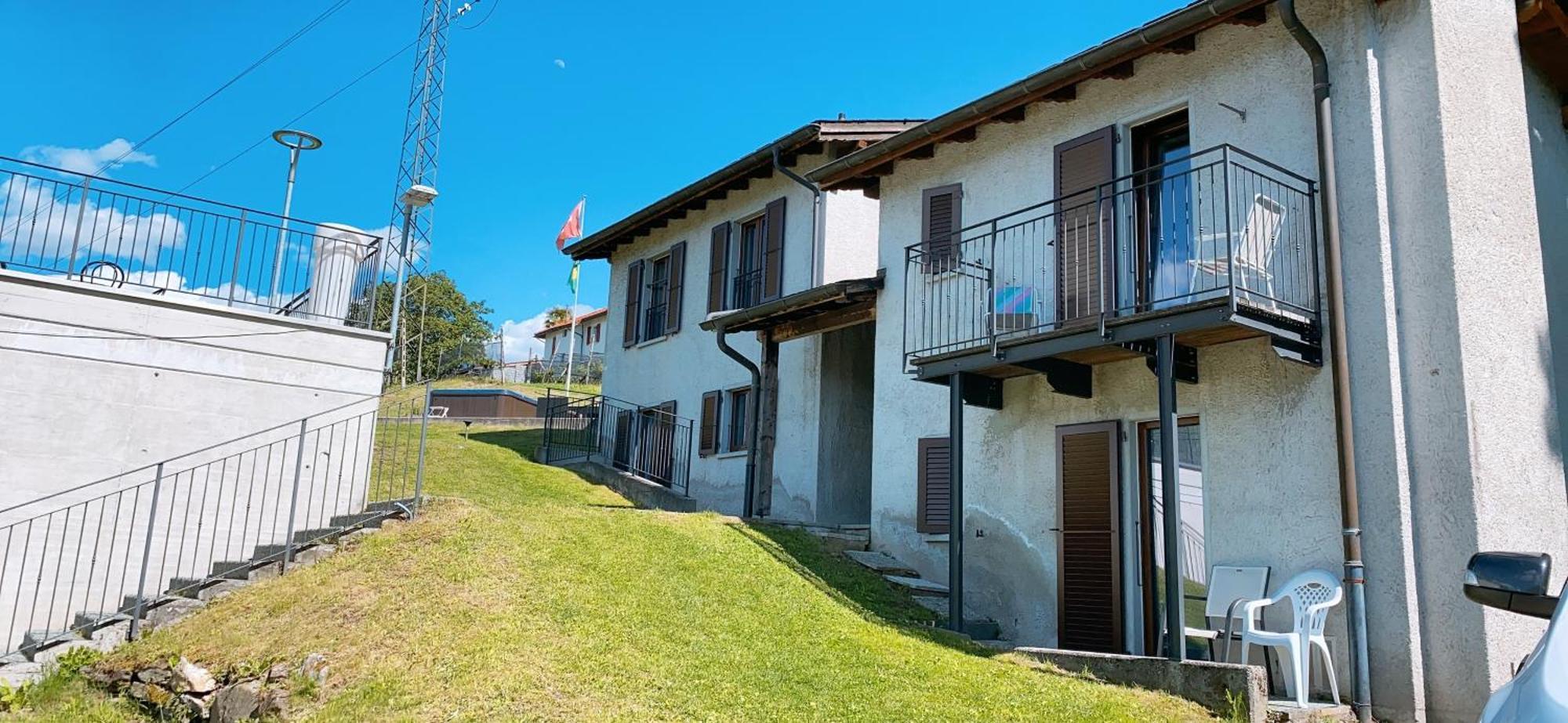 Viva Bacco Bed & Breakfast Gambarogno Exterior foto