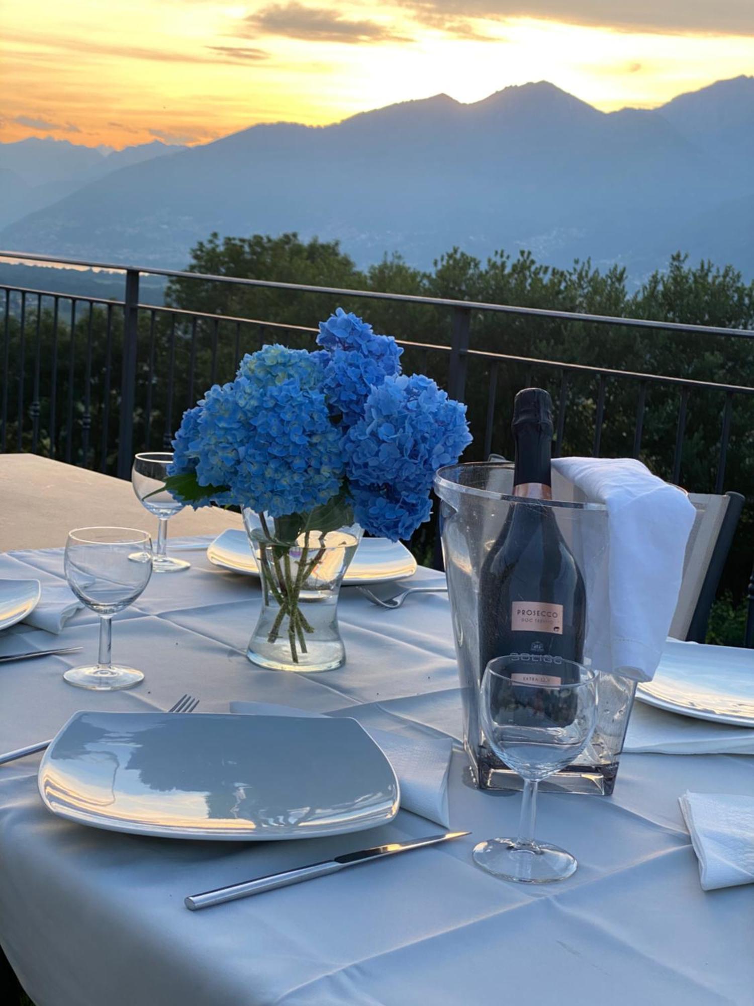 Viva Bacco Bed & Breakfast Gambarogno Exterior foto