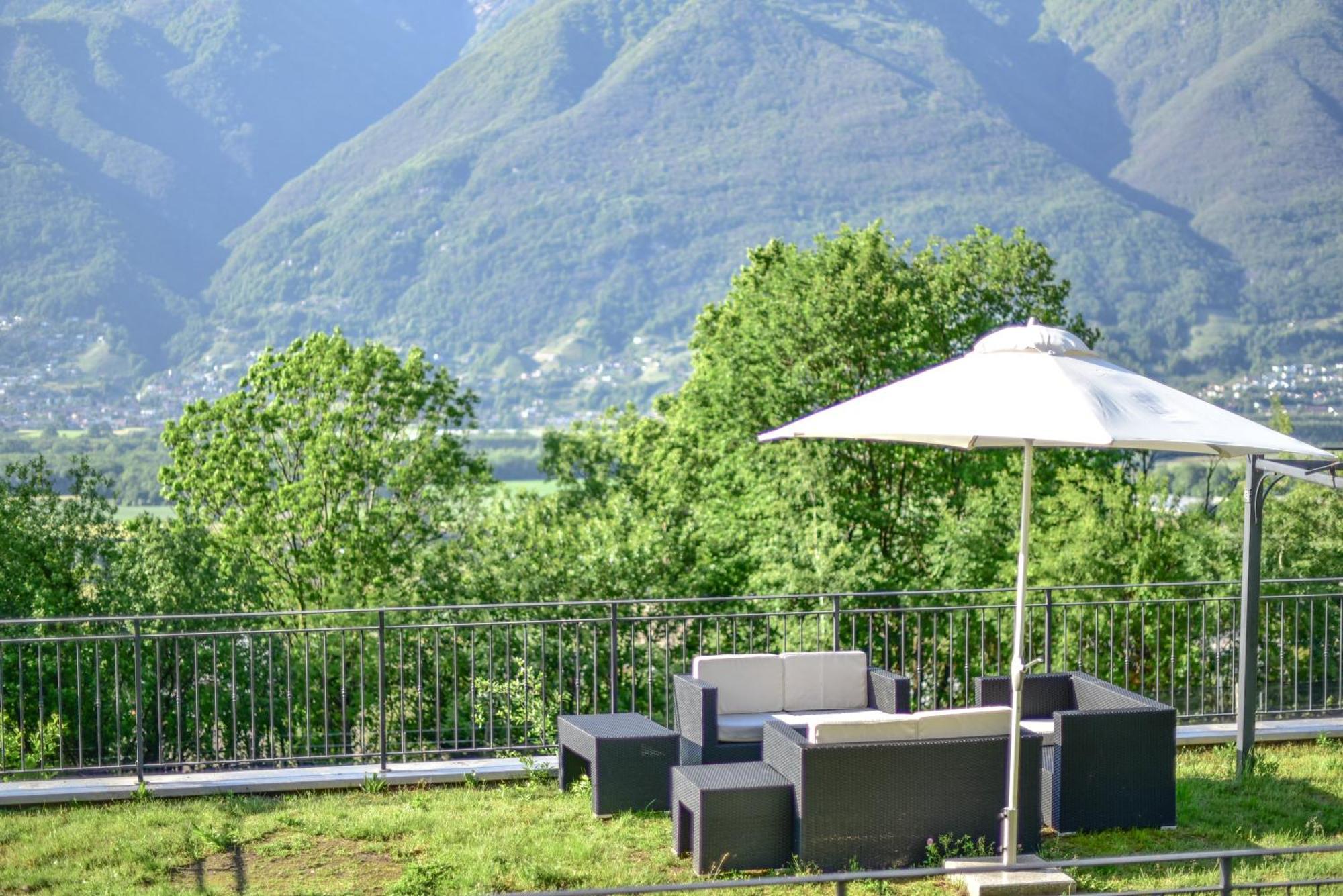 Viva Bacco Bed & Breakfast Gambarogno Exterior foto