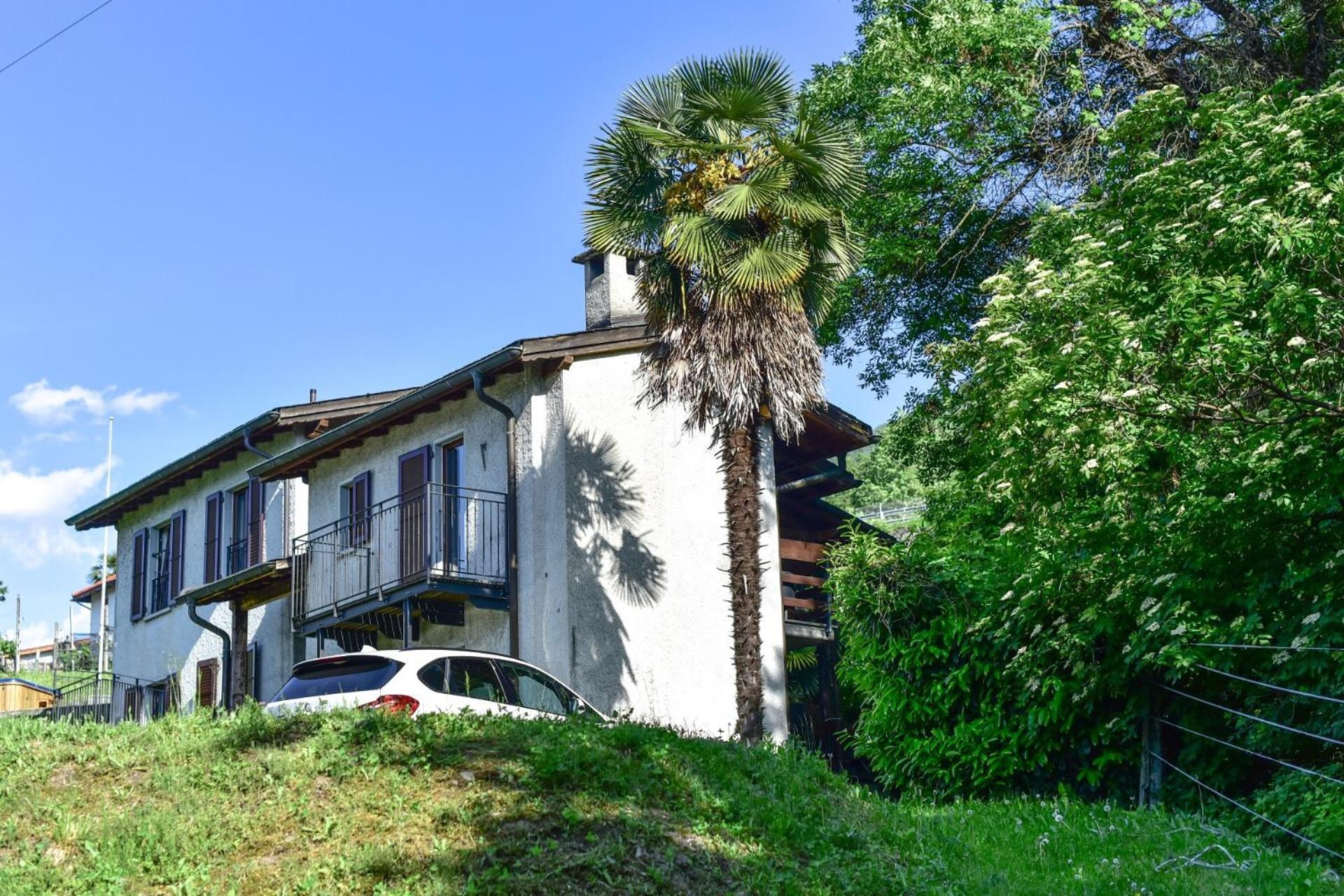 Viva Bacco Bed & Breakfast Gambarogno Exterior foto