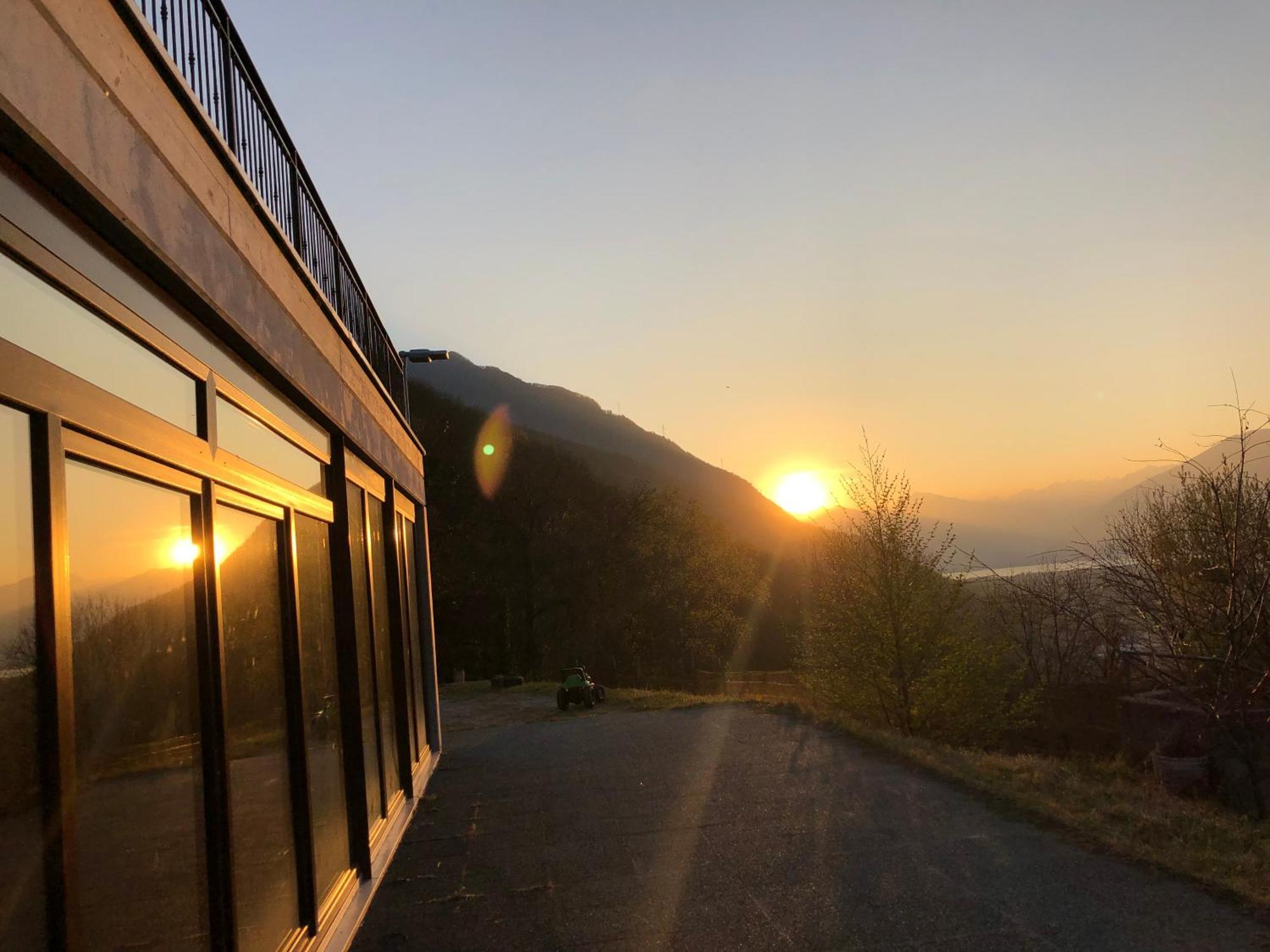 Viva Bacco Bed & Breakfast Gambarogno Exterior foto